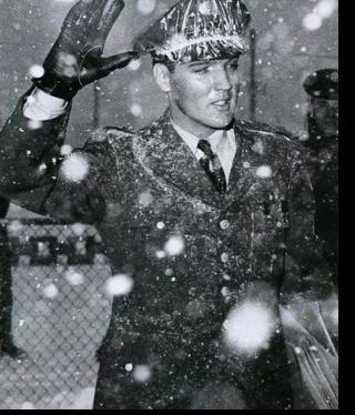 elvis military snow